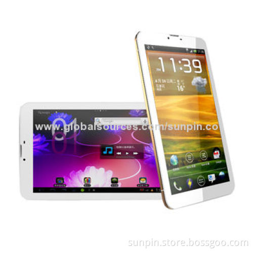 9-inch 3G Tablet PC with Dual-core MTK6572 CPU, Phone Call, GPS and BT Functions
